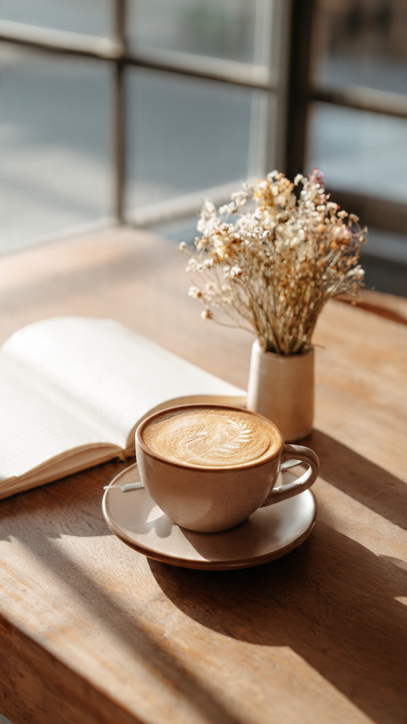 Slow-morning coffee ritual
